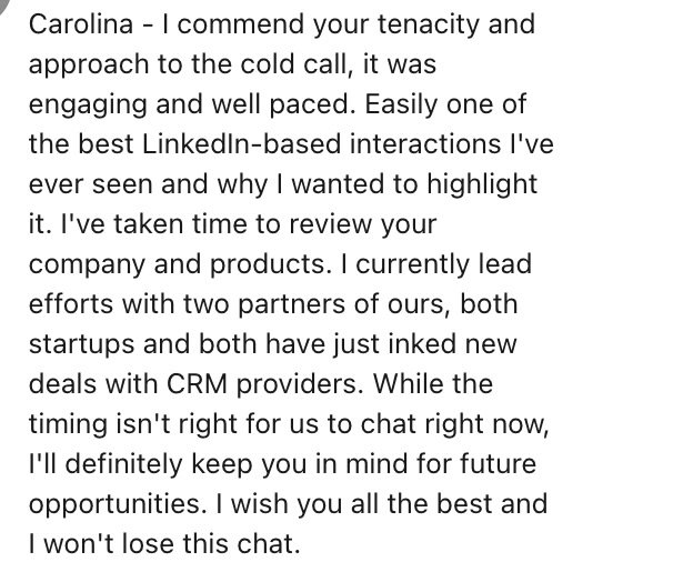 Prospect reply: Matt at Euronet 2